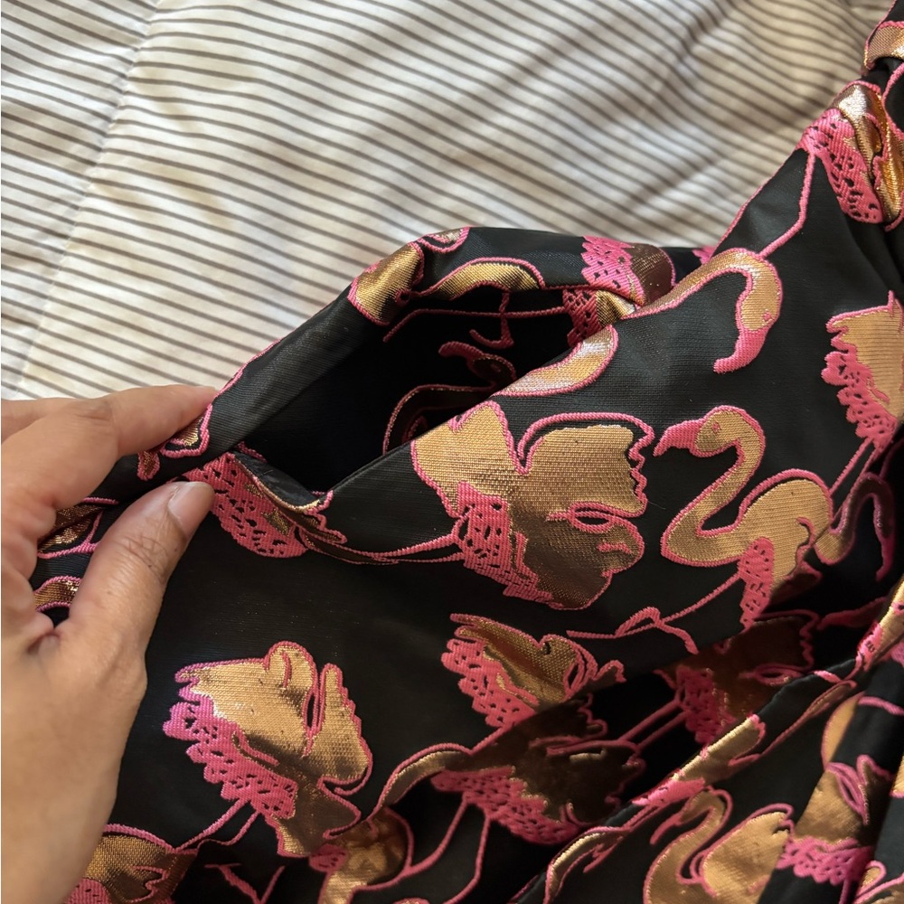 NWOT Adorable Flamingo Print Dress - Picture 5 of 6